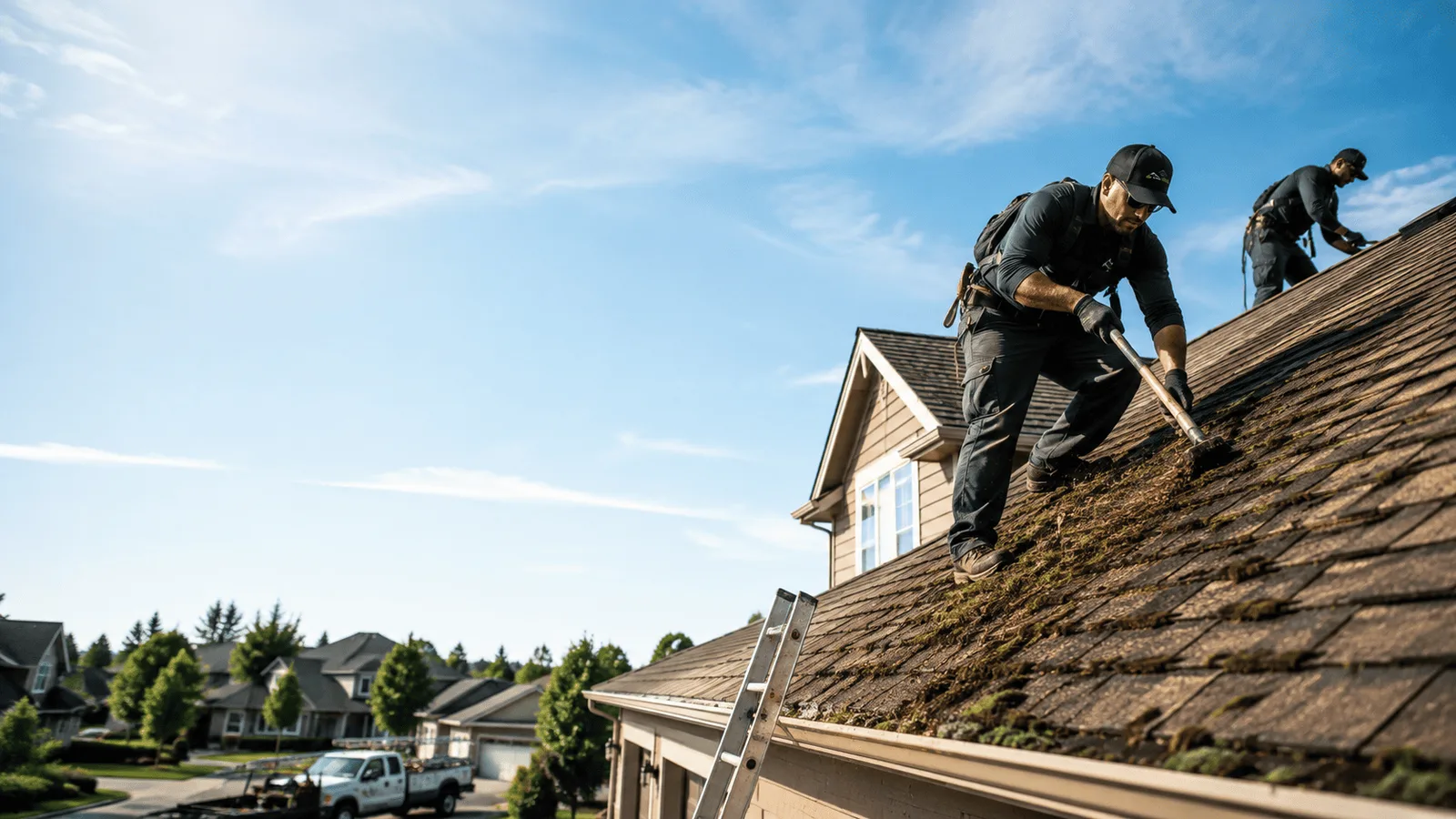 Roof Moss Removal in Kirksey, KY near me